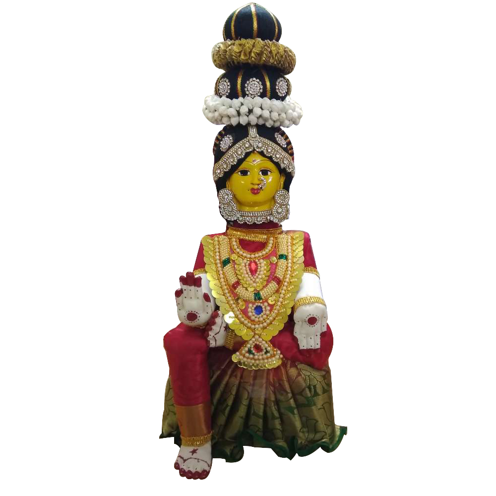 Decorated Varalakshmi Idol